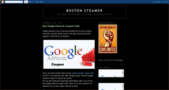 Desktop Screenshot of bostonsteamer.blogspot.com