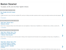 Tablet Screenshot of bostonsteamer.blogspot.com