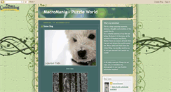 Desktop Screenshot of macromania-puzzleworld.blogspot.com