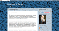 Desktop Screenshot of cerebrodarwin.blogspot.com