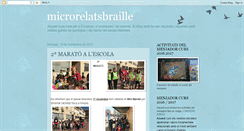 Desktop Screenshot of microrelatsbraille.blogspot.com