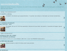 Tablet Screenshot of microrelatsbraille.blogspot.com