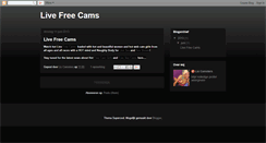 Desktop Screenshot of live-free-cams.blogspot.com