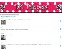 Tablet Screenshot of dkpuppets2.blogspot.com