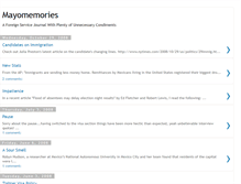 Tablet Screenshot of mayomemories.blogspot.com