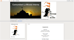 Desktop Screenshot of comunidadlamiradainterna.blogspot.com