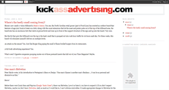 Desktop Screenshot of kickassadvertising.blogspot.com