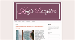 Desktop Screenshot of kingsdaughters21.blogspot.com