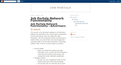 Desktop Screenshot of jobportals.blogspot.com