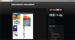 Desktop Screenshot of laboratoriomecadent.blogspot.com