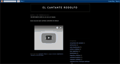 Desktop Screenshot of elcantanterodolfo.blogspot.com