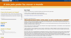 Desktop Screenshot of aguerradopoder.blogspot.com