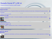 Tablet Screenshot of escuelagrecia3.blogspot.com