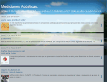 Tablet Screenshot of medicionesacusticas.blogspot.com