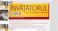 Desktop Screenshot of invatatorulmodern.blogspot.com