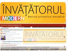 Tablet Screenshot of invatatorulmodern.blogspot.com