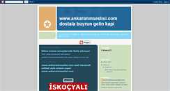 Desktop Screenshot of httpankaraninseslisicom.blogspot.com