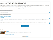 Tablet Screenshot of angelasarmiento-myplacesouthtriangle.blogspot.com