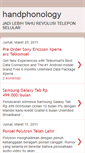 Mobile Screenshot of handphonology.blogspot.com