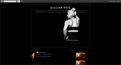 Desktop Screenshot of gillianreid.blogspot.com