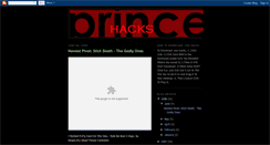 Desktop Screenshot of princehacks.blogspot.com