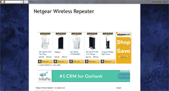 Desktop Screenshot of netgearwirelessrepeater.blogspot.com