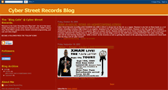 Desktop Screenshot of cyberstreetrecords.blogspot.com