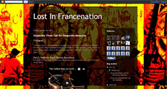 Desktop Screenshot of lostinfrancenation.blogspot.com