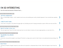 Tablet Screenshot of donsointeresting.blogspot.com