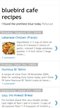 Mobile Screenshot of bluebirdcaferecipes.blogspot.com