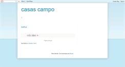 Desktop Screenshot of casas-campo.blogspot.com