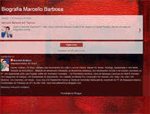 Tablet Screenshot of biografiamarcellobarbosa.blogspot.com