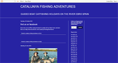 Desktop Screenshot of catalunya-fishing-adventures.blogspot.com