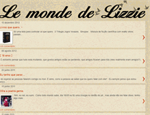 Tablet Screenshot of lemondedelizzie.blogspot.com