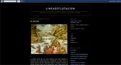 Desktop Screenshot of lineadeflotacion.blogspot.com