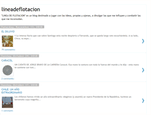 Tablet Screenshot of lineadeflotacion.blogspot.com