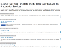 Tablet Screenshot of incometaxfiling.blogspot.com