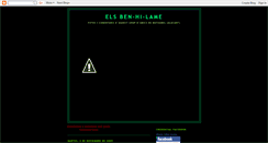 Desktop Screenshot of ben-hi-lame.blogspot.com