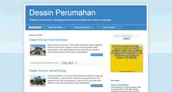 Desktop Screenshot of desain-perumahan.blogspot.com