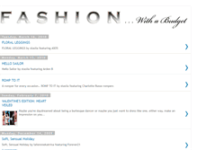 Tablet Screenshot of fashionwithabudget.blogspot.com