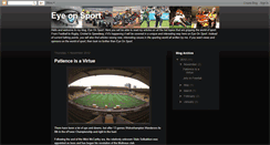 Desktop Screenshot of eyeonsport.blogspot.com