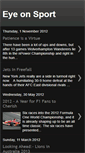 Mobile Screenshot of eyeonsport.blogspot.com