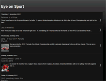 Tablet Screenshot of eyeonsport.blogspot.com