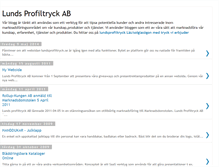 Tablet Screenshot of profiltryck.blogspot.com