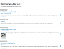 Tablet Screenshot of kommandos.blogspot.com