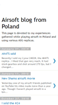 Mobile Screenshot of airsoft-from-poland.blogspot.com
