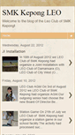 Mobile Screenshot of leo-smkk.blogspot.com
