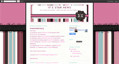 Desktop Screenshot of itsstarnews.blogspot.com
