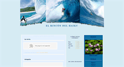 Desktop Screenshot of elrincondelhaiku.blogspot.com