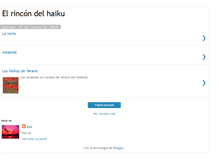 Tablet Screenshot of elrincondelhaiku.blogspot.com